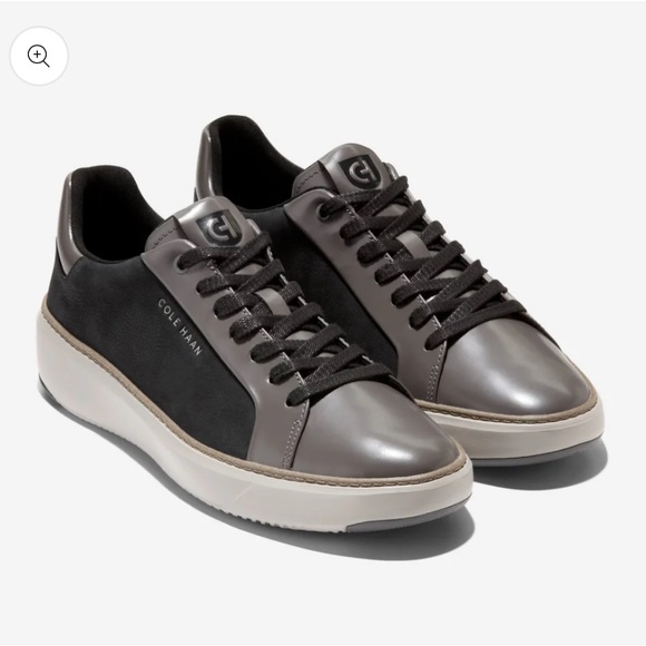 COLE HAAN GP TOPSPIN SNEAKER BLACK DRIZZLE - LEATHER SHOES - STYLE C40373 BNWT! main image 15
